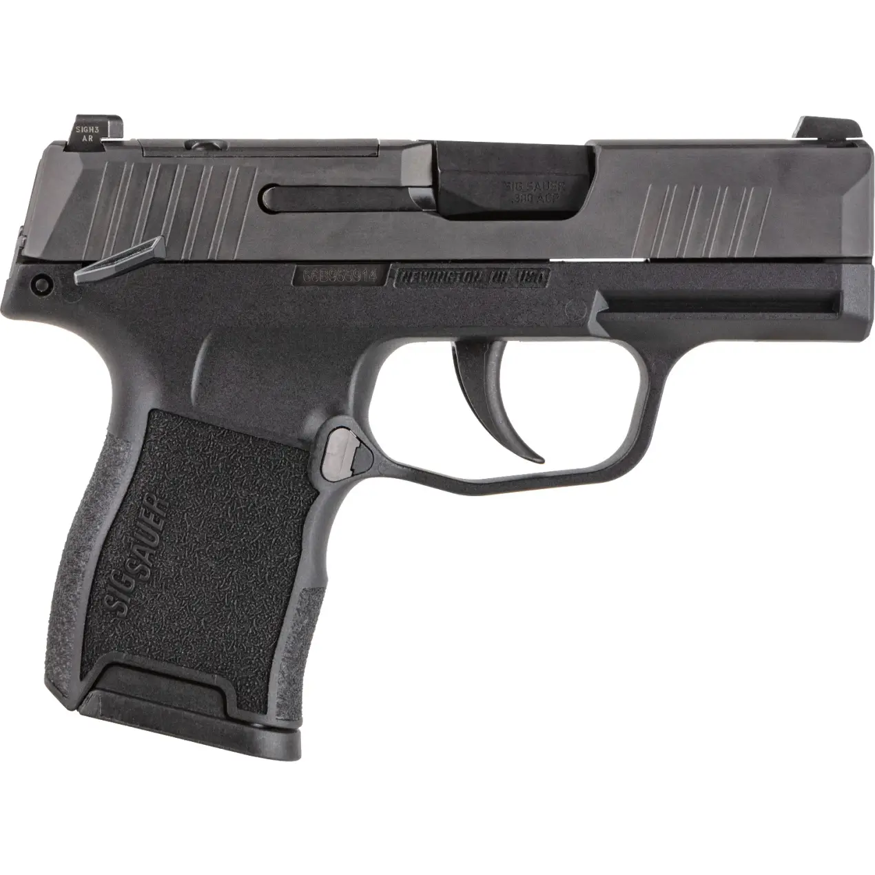 Sig Sauer P365 – 380 Auto – 3.1” – 10 Rd – Manual Safety – Semi-Auto Pistol