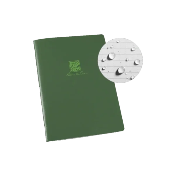 Rite in the Rain Large Stapled Notebook - Green