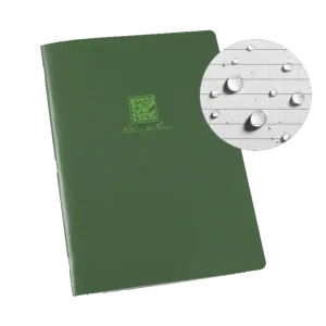 Rite in the Rain Large Stapled Notebook - Green