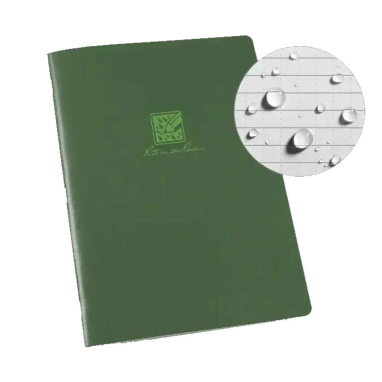 Rite in the Rain Large Stapled Notebook - Green