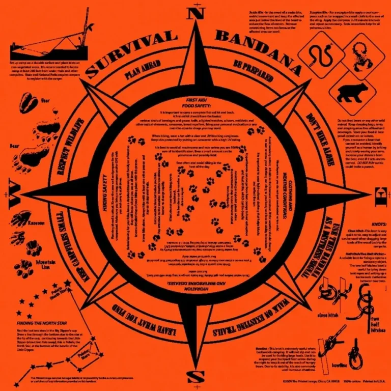 5ive Star Gear Survival Bandana info