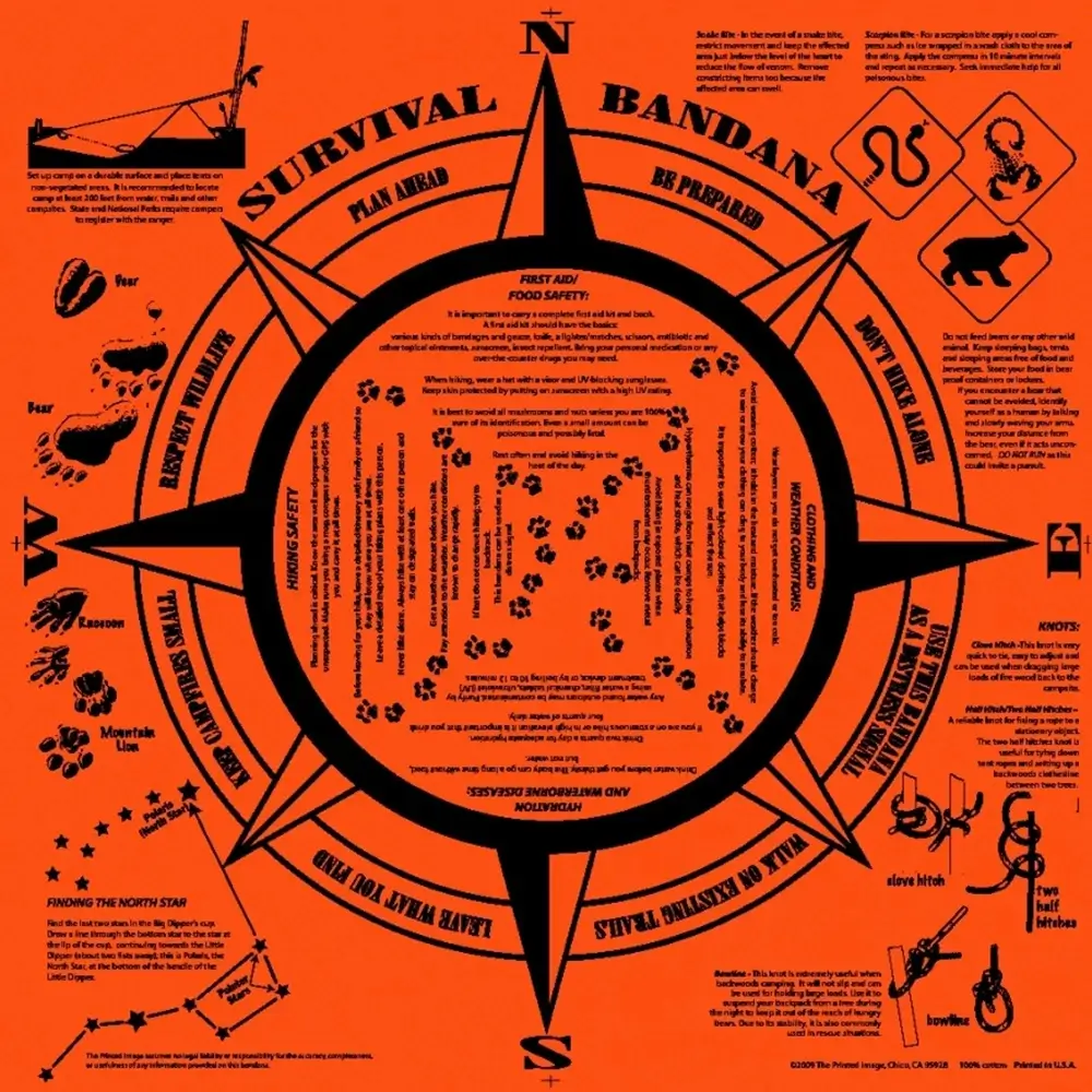 5ive Star Gear Survival Bandana info