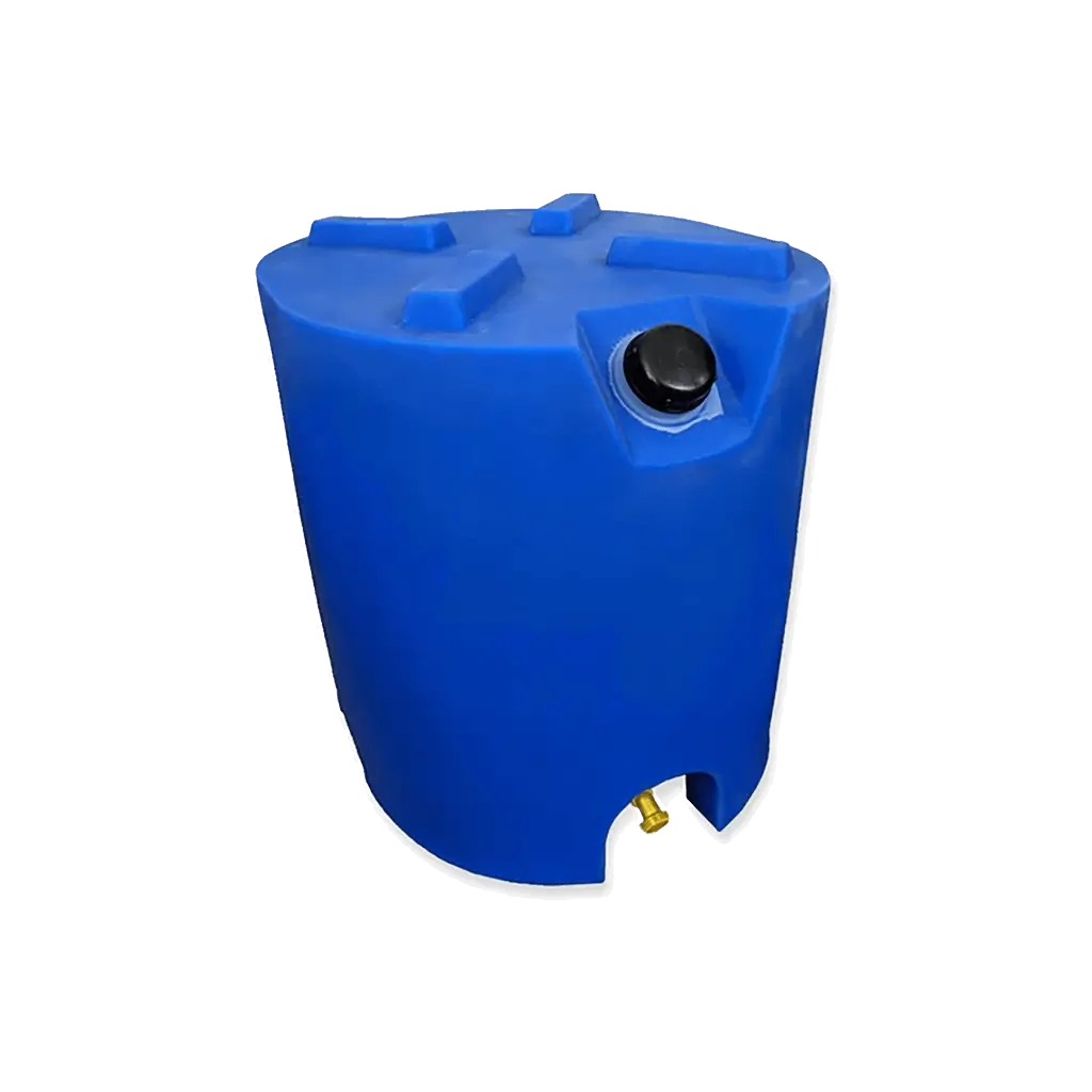 30 Gallon Stackable Water Storage Tank w/ Water Treatment