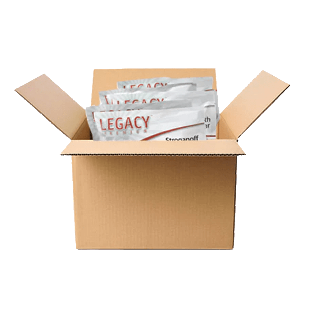 Long Term Food Storage 36 Serving Breakfast, Lunch, and Dinner Box