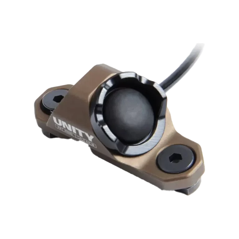 Unity Tactical - HOT BUTTON - M-LOK - Crane Type Laser - 7" Lead - FDE