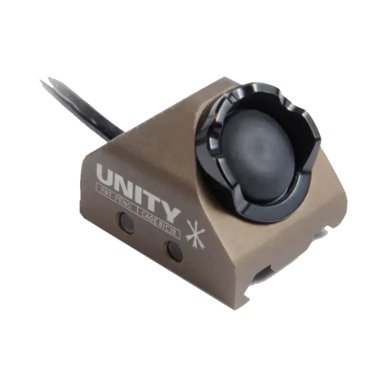 Unity Tactical - HOT BUTTON - M1913 Rail - Crane Type Laser - 7" Lead - FDE