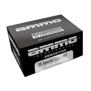 Ammo Inc 38 Special - 125 Grain - JHP - 20 Rounds