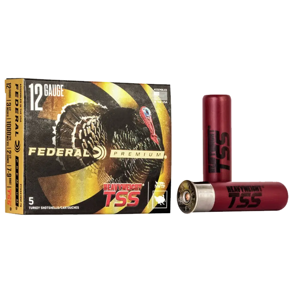 Federal 12 Gauge - Heavyweight TSS - 7 and 9 Shot - 5 Rounds