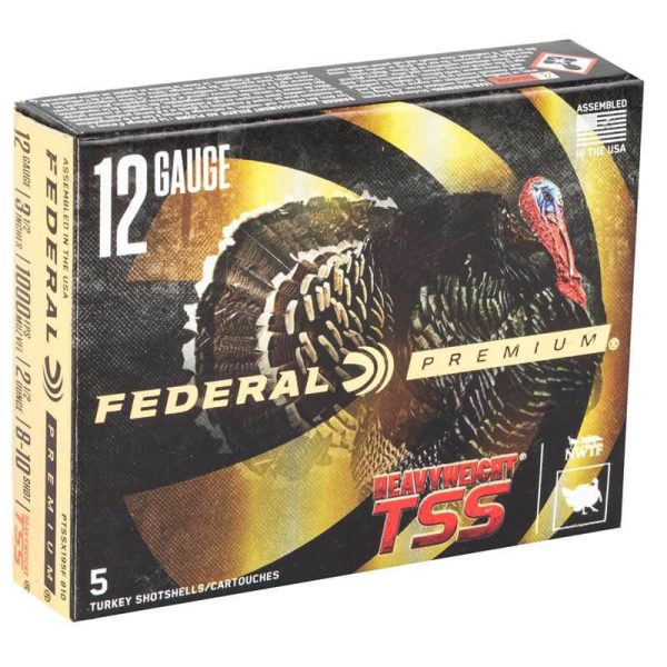 Federal 12 Gauge - Heavyweight TSS - 8 and 10 Shot - 5 Rounds