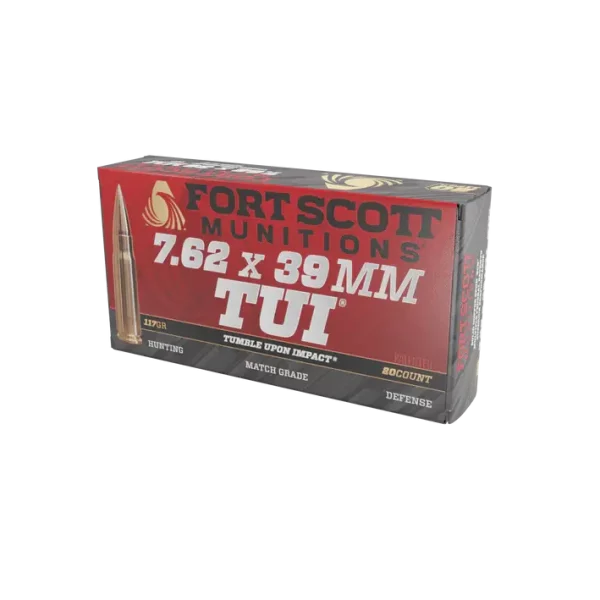 Fort Scott 7.62x39mm - 117 Grain - TUI - 20 Rounds