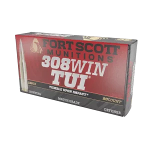 Fort Scott 308 Win - 168 Grain - TUI - 20 Rounds