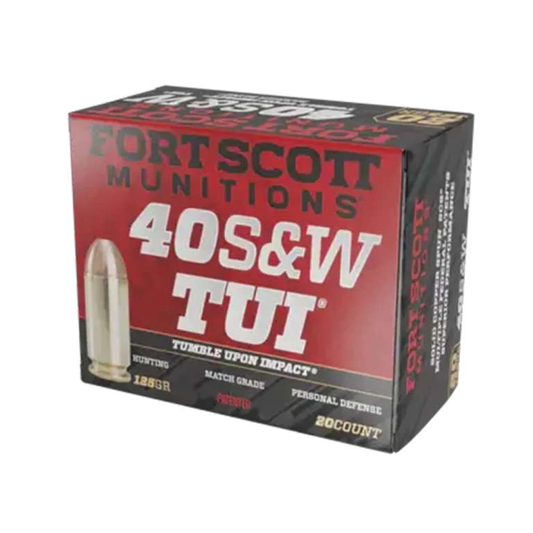 Fort Scott 40 S&W - 125 Grain - TUI - 20 Rounds