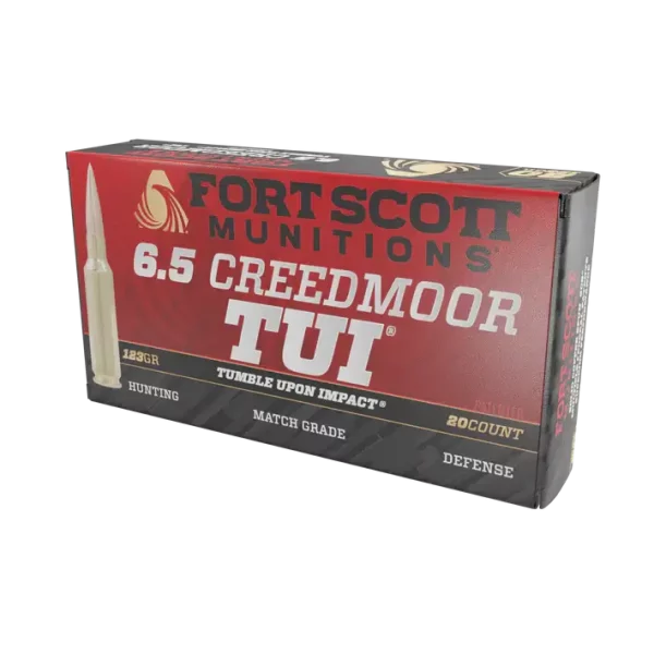 Fort Scott 6.5 Creedmoor - 123 Grain - TUI - 20 Rounds