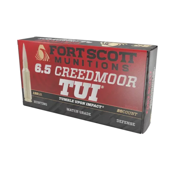 Fort Scott 6.5 Creedmoor - 130 Grain - TUI - 20 Rounds