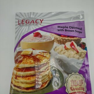 Legacy Premium - Maple Oatmeal with Brown Sugar - 4 Servings
