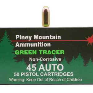 Piney Mountain 45 Auto Tracer - 225 Grain - FMJ - 50 Rounds