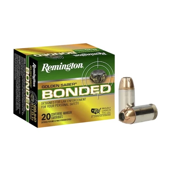 Remington 45 S&W Auto - 185 Grain - Bonded BJHP - 20 Rounds
