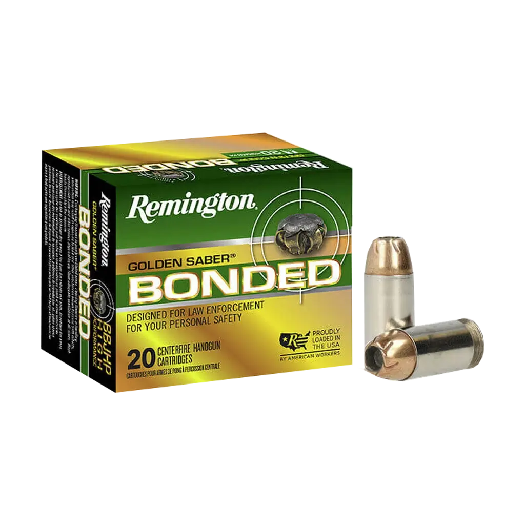 Remington 45 S&W Auto - 185 Grain - Bonded BJHP - 20 Rounds