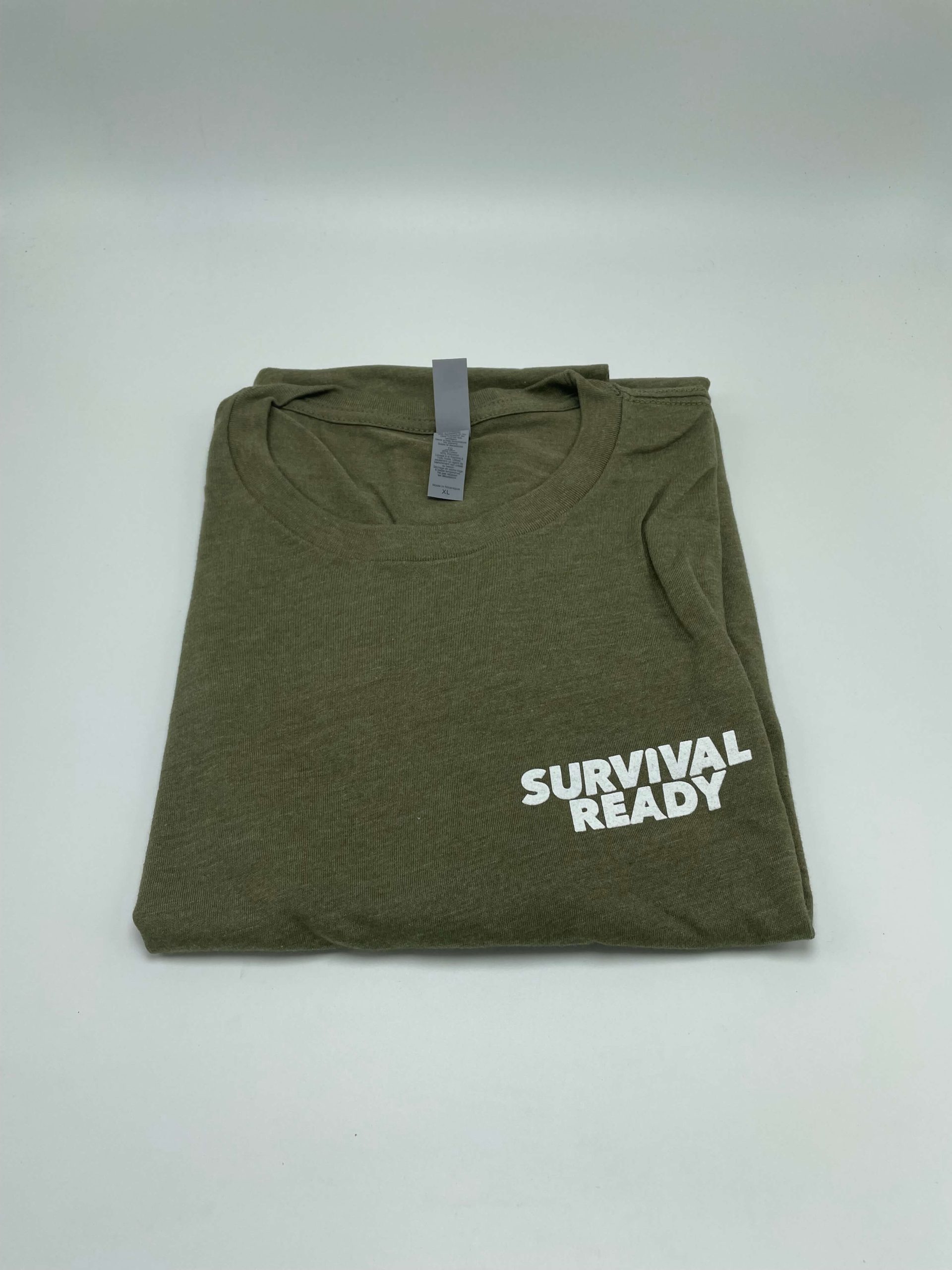 Survival_Ready_T-Shirt_Military_Green_Front
