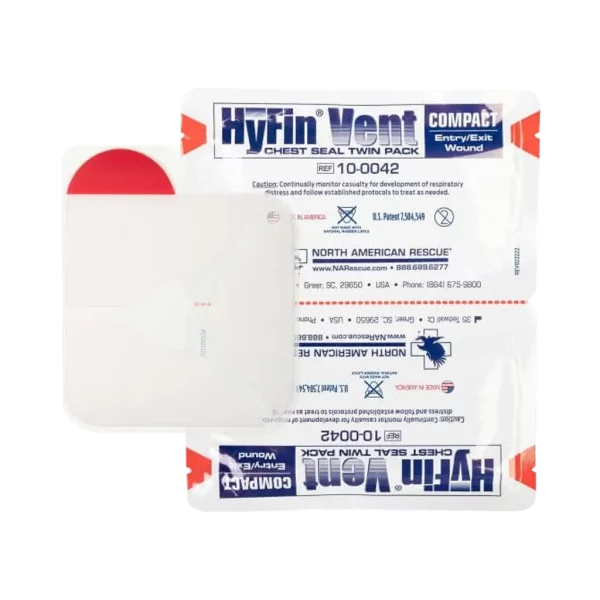NAR Hyfin Vent Chest Seal Compact - Twin Pack