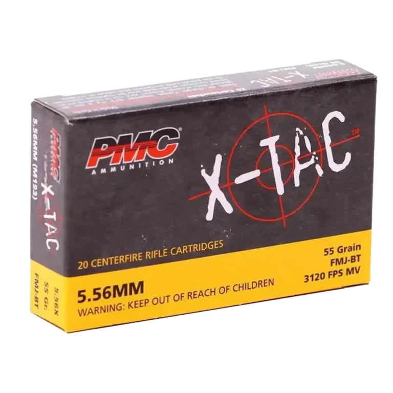 PMC 5.56mm X-Tac - 55 Grain - FMJ BT - 20 Rounds
