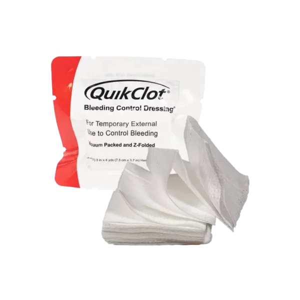 NAR Quikclot Bleeding Control Dressing - Z Folded