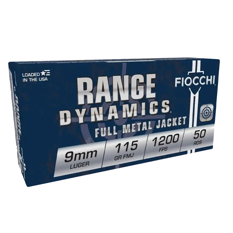 Fiocchi 9mm 115 Grain Range Dynamics
