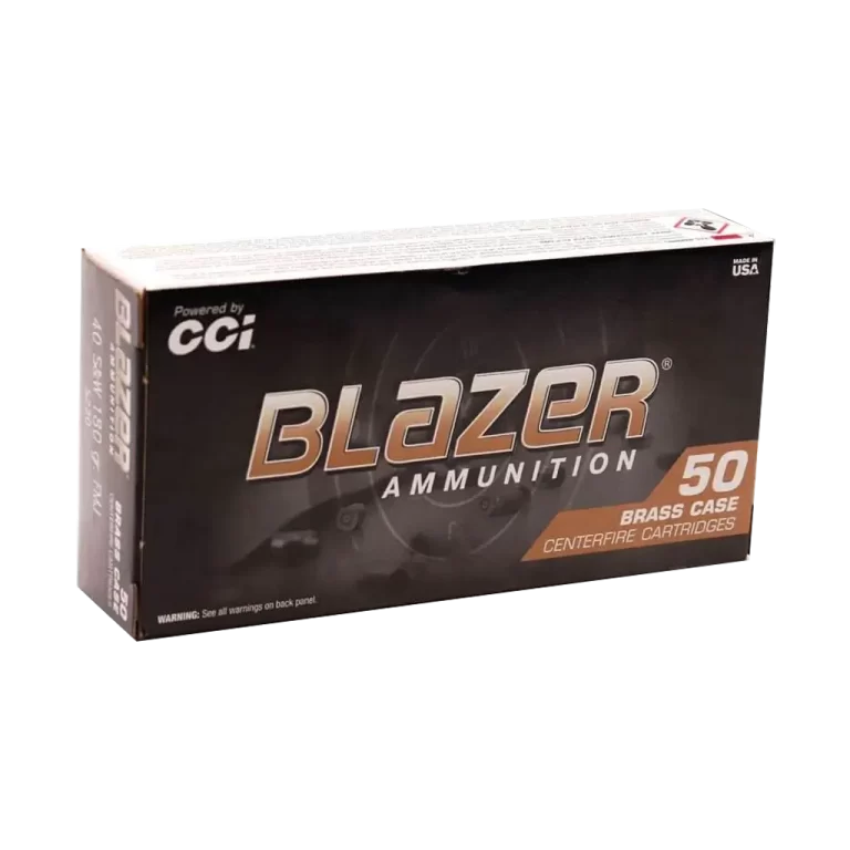 CCI 40 S&W - 180 Grain - FMJ - 50 Rounds
