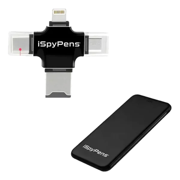 iSpy Pen Plug and Play Adapter + Portable Battery