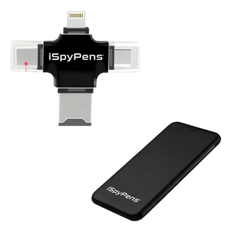 iSpy Pen Plug and Play Adapter + Portable Battery