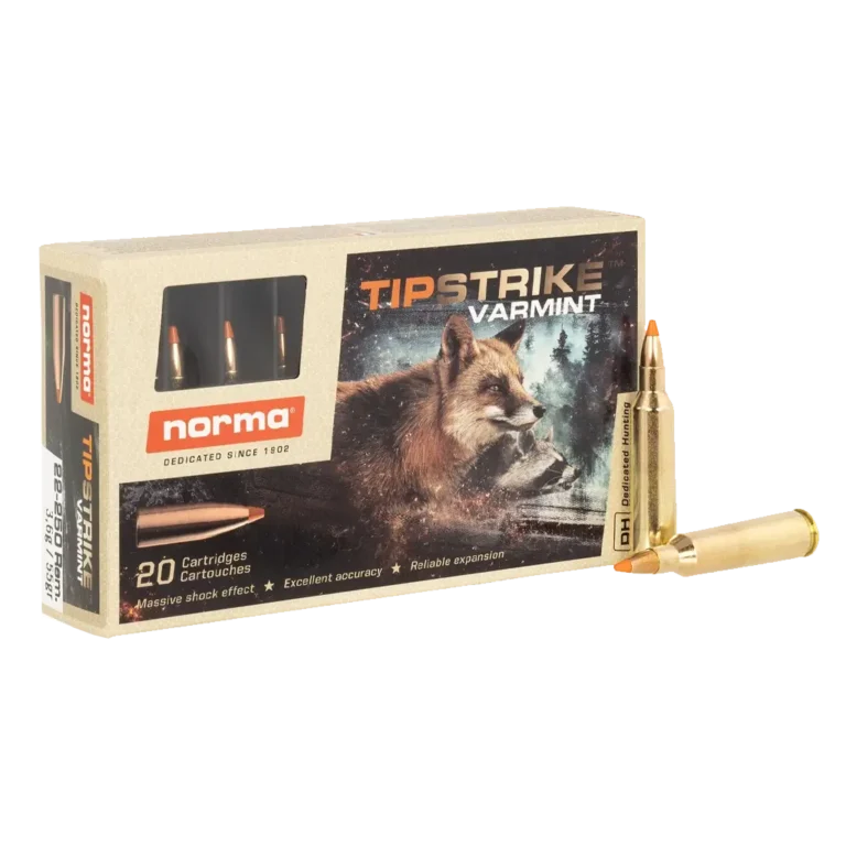 Norma 22-250 Rem-55 Grain PT 20 Rounds