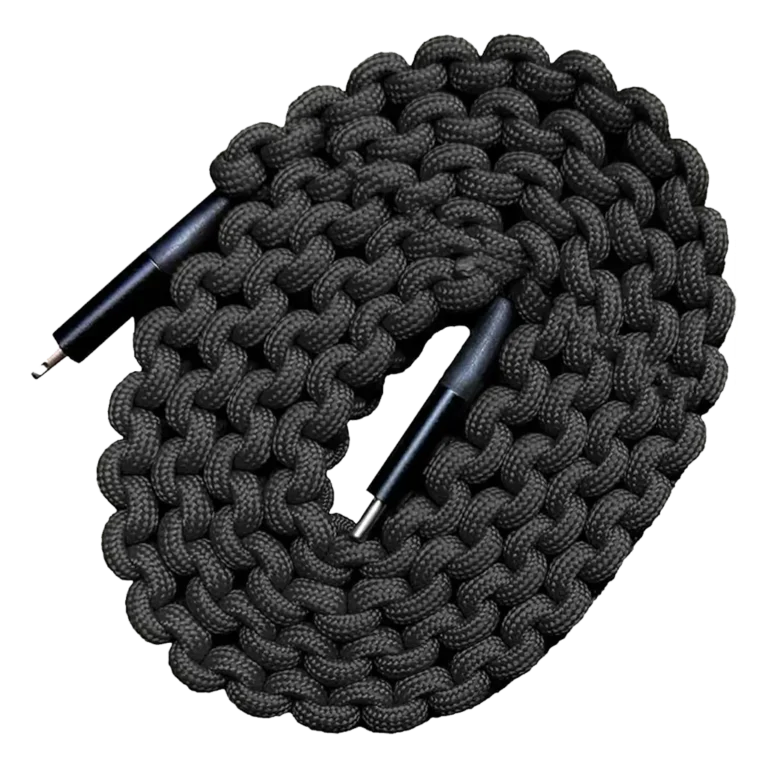 Dark Energy Lightning to C Paracord Cable & USB C to C Paracord Cable