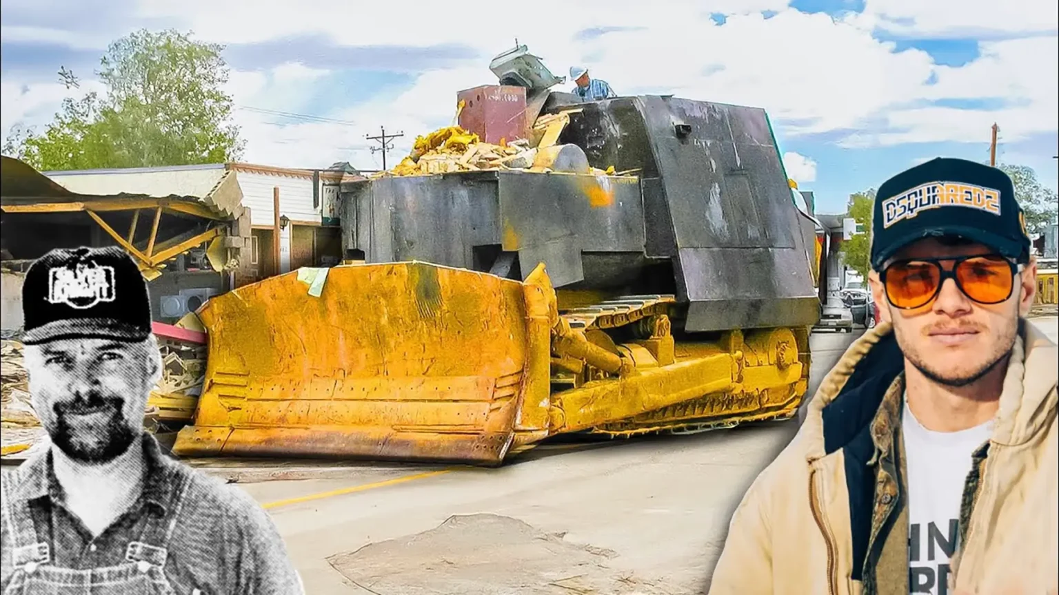 WhistlinDiesel Is Building The Killdozer Survival Ready
