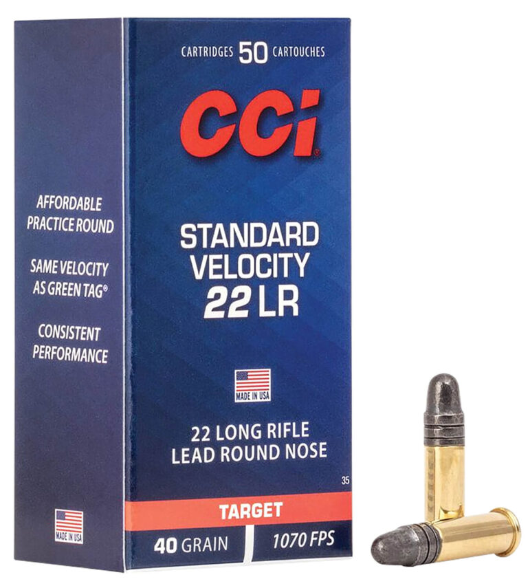 CCI 22 LR - 40 Grain - LRN - 50 Rounds