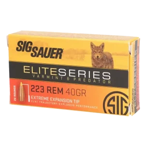 Sig Sauer 223 Rem - 40 Grain - EET - 20 Rounds