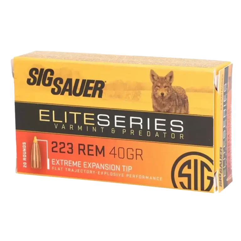 Sig Sauer 223 Rem - 40 Grain - EET - 20 Rounds