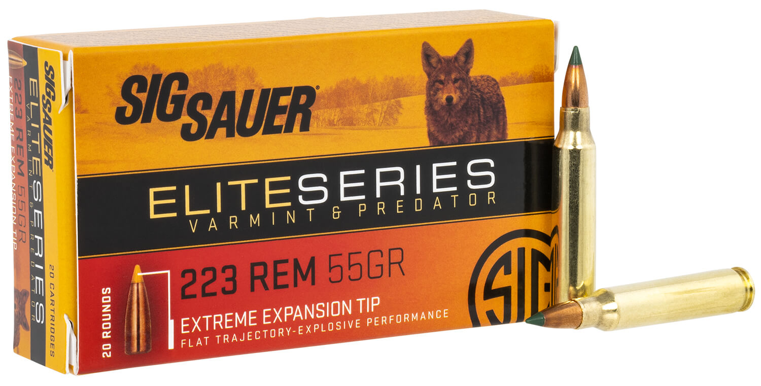 Sig Sauer 223 Rem - 55 Grain - EET - 20 Rounds