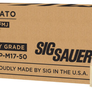 Sig Sauer 9mm - 124 Grain +P - FMJ - 50 Rounds