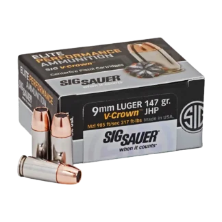 Sig Sauer 9mm - 147 Grain - JHP - 50 Rounds