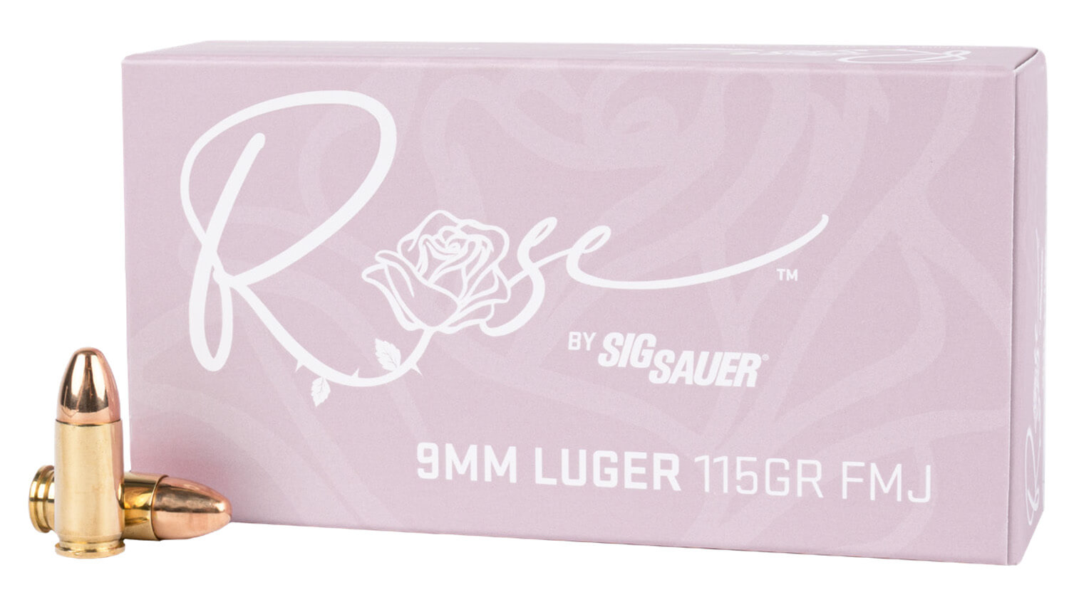 Sig Sauer 9mm ROSE - 115 Grain - FMJ - 50 Rounds