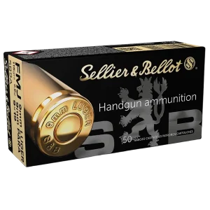 Sellier & Bellot 9mm - 115 Grain - FMJ - 50 Rounds