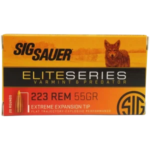 Sig Sauer 223 Rem - 55 Grain - Extreme Expansion Tip - 20 Rounds