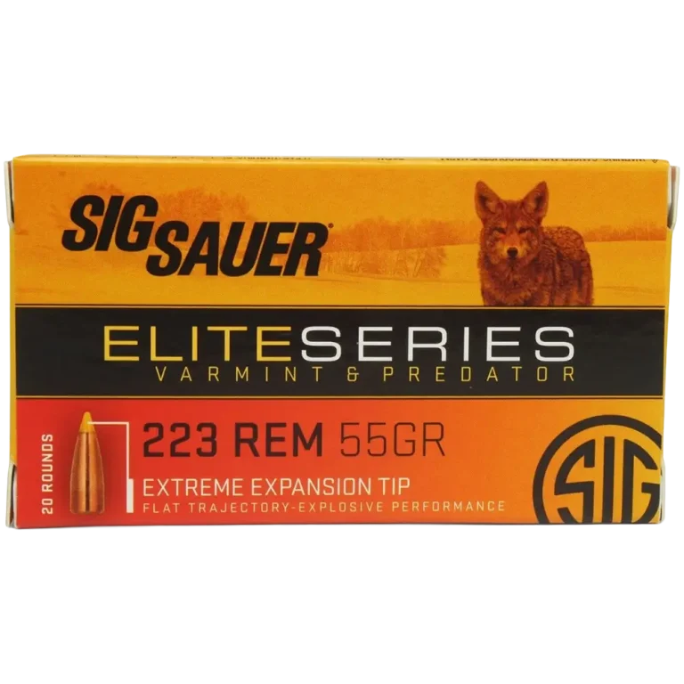 Sig Sauer 223 Rem - 55 Grain - Extreme Expansion Tip - 20 Rounds