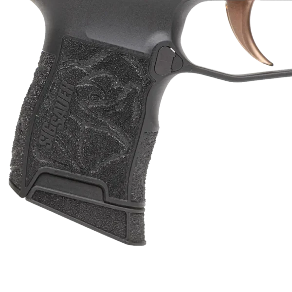 Sig Sauer P365 Rose .380 Stylized Laser Engraved Grip