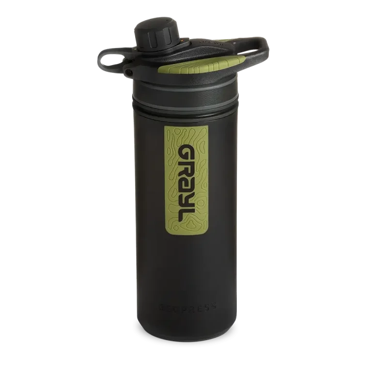 Grayl GeoPress Black Water Bottle
