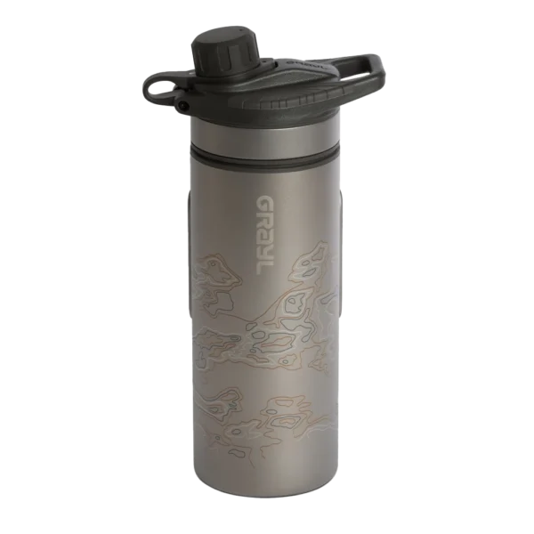 Grayl Titanium 24oz GeoPress Water Bottle
