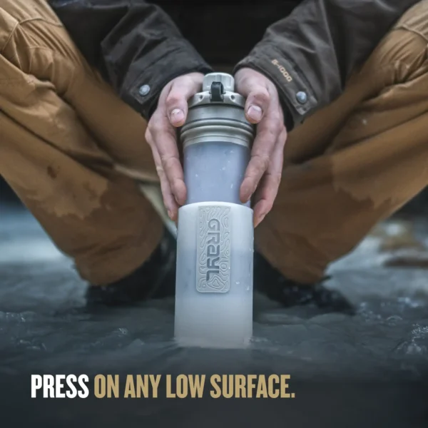 24oz Grayl GeoPress - Peak White - Image 5