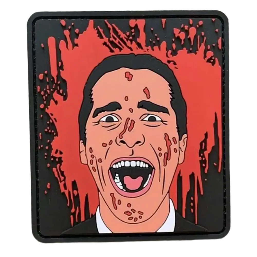 American Psycho Patrick Bateman PVC Patch