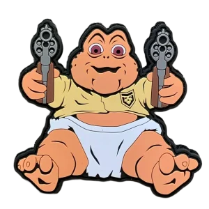 Dinosaurs – Baby Sinclair PVC Patch – 3.5” multidimensional PVC