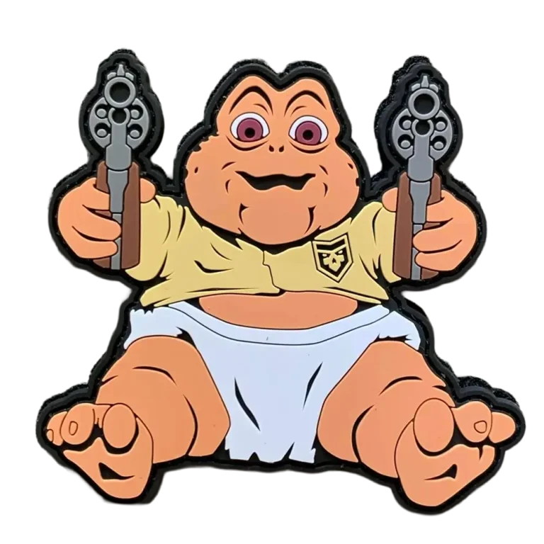 Dinosaurs – Baby Sinclair PVC Patch – 3.5” multidimensional PVC